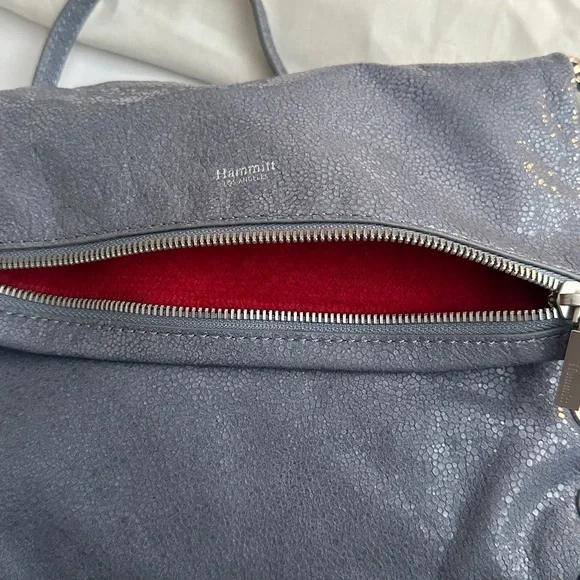 Hammitt VIP Medium Blue Gray/Brushed Silver - Picture 5 of 11